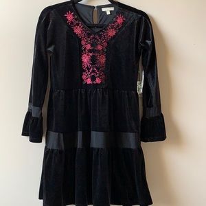 Chelsea & Violet girls velvet Dress